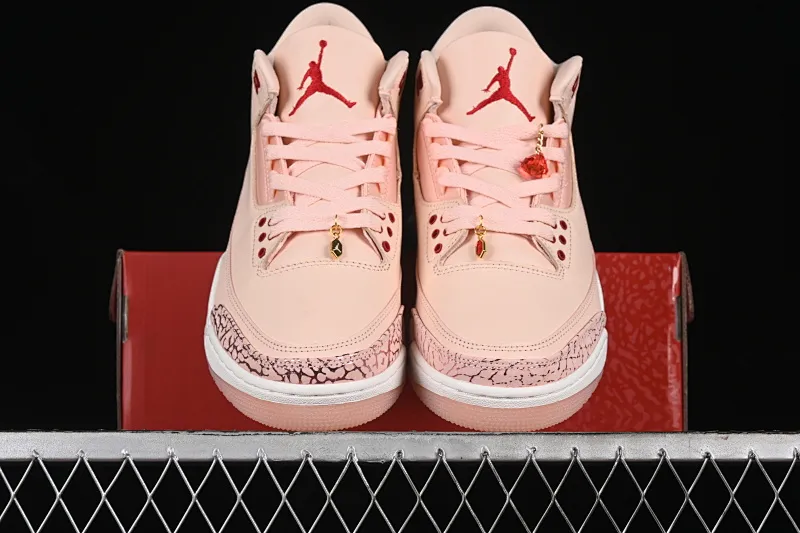 All categories Air Jordan Jordan series basketball shoes Air Jordan 3 Air Jordan 3 "Valentine's Day" AJ3 Joe 3 Valentine's Day Limited HJ0178-600